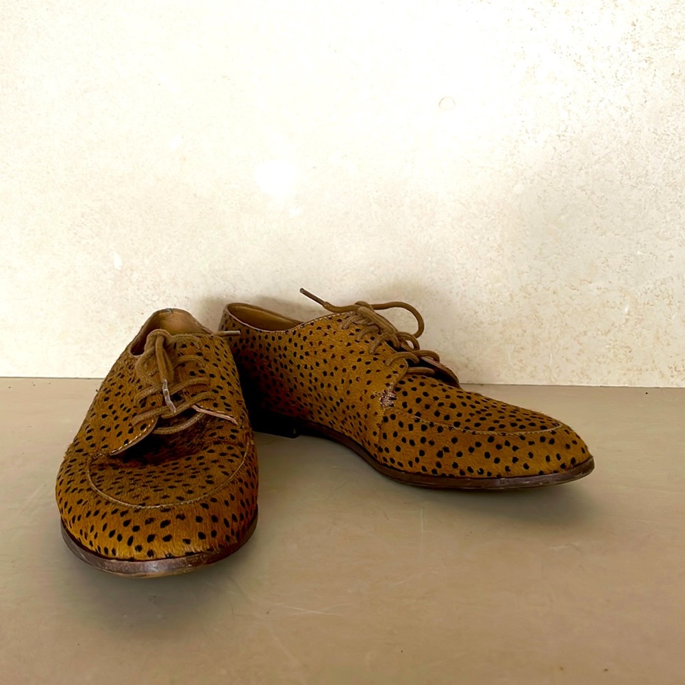 Madewell calf’s hair loafers size 8.